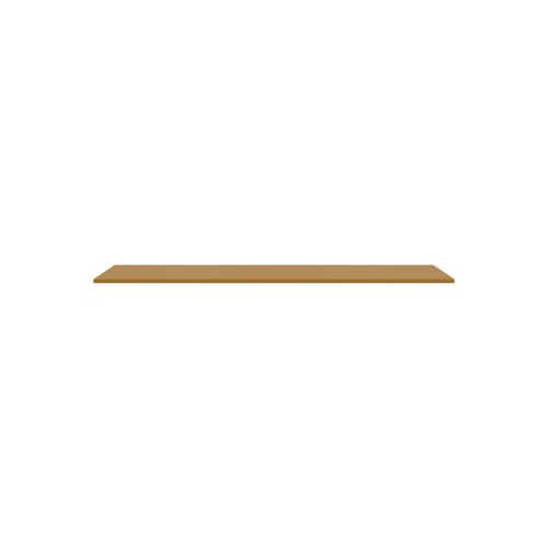 Accessoire  / Plateau supérieur pour deux modules Montana Mini - L 70 x P 25 cm - MONTANA - Ambre 142 - MDF laqué