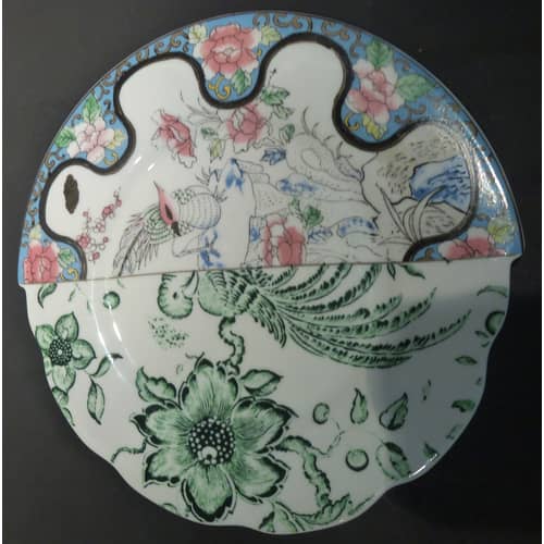 Assiette à dessert Hybrid Zoe céramique multicolore Ø 20 cm - Seletti - Zoe - Porcelaine