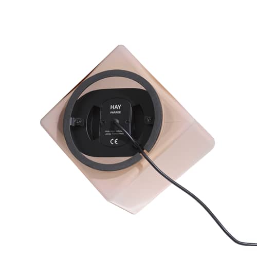 Lampada da tavolo Parade LED vetro rosa / H 16 cm - Vetro - Hay - Rosa cipria - Vetro