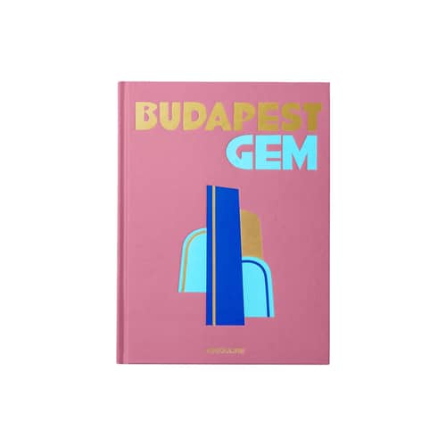 Libro Budapest gem carta multicolore / Lingua inglese - Editions Assouline - Un gioiello di Budapest - Carta, Lino