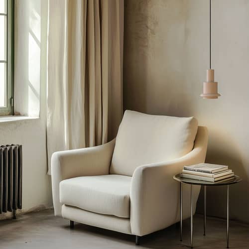 Sospensione Chaumont metallo bianco / Ø 15 cm - Ripubblicato nel 1964 - DCW éditions - Anello Bianco / Bianco - Acciaio
