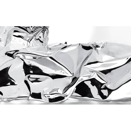 Wandspiegel Tabu.U metall / 80 x 110 cm - Opinion Ciatti - Chrom-glänzend - Aluminium