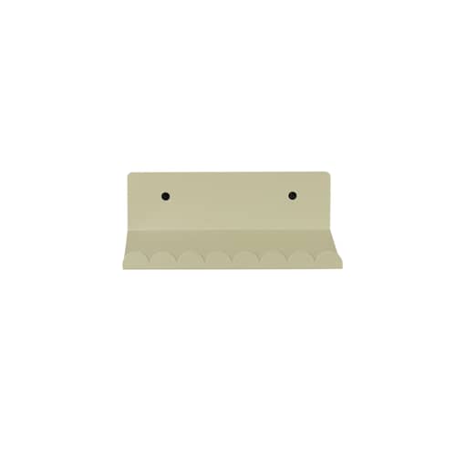 Etagère murale Vibes Small / L 20 cm - NOBODINOZ - Vert thé - Acier laqué