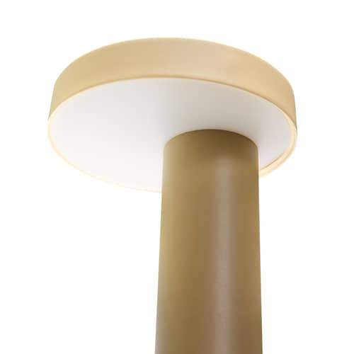 Tischleuchte Magic LED metall grün - HÜBSCH - Olivgrün / Grün - lackiertes Eisen