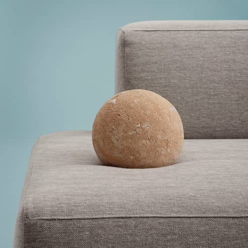 Canapé droit Connect Soft / Configuration 2 - Accoudoir droite / L 207 cm - Muuto - Accoudoir droite / Gris (Clay 12) -  Ouate, Bois, Mousse, Tissu Kvadrat