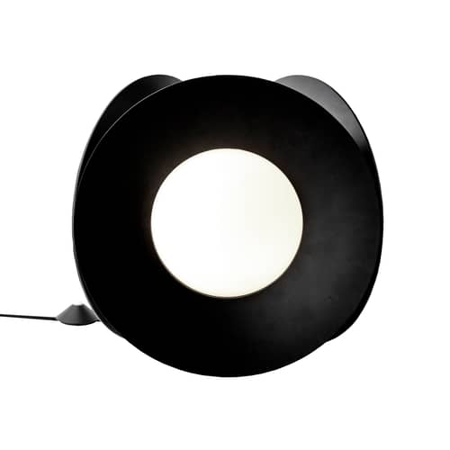 Lampada da tavolo Armen LED metallo nero / Ø 31 x H 31 cm - Metallo & vetro - DCW éditions - Nero - Alluminio, Vetro