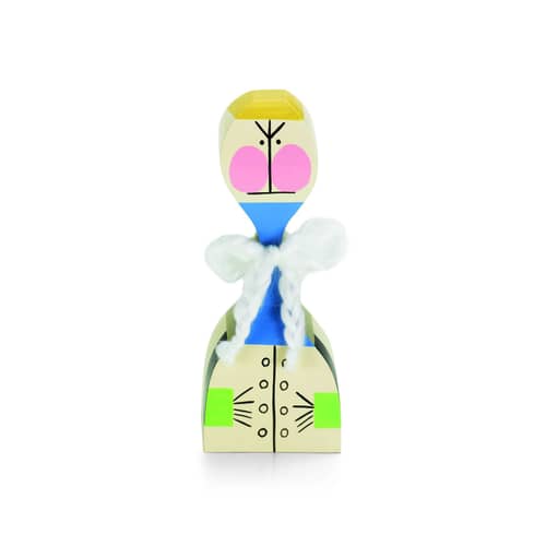 Dekoration Wooden Dolls - No. 21 holz bunt / By Alexander Girard, 1952 - Vitra - Nr. 21 - Tanne