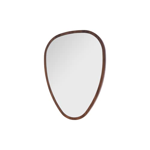 Miroir mural Ovo Medium bois naturel / 57 x 75 cm - Noyer - Maison Sarah Lavoine - Noyer - Noyer