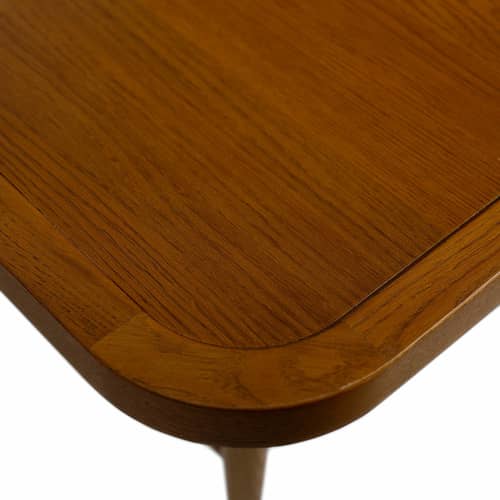Tavolino Puzzle legno naturale / 120 x 60 cm - Laminato - Maison Sarah Lavoine - Noce - Ottone, Rovere tinto, Stratificato