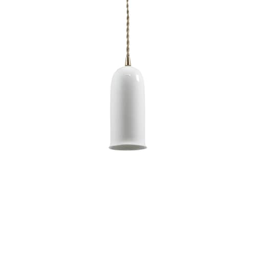 Olympia n°1 Pendant ceramic white / Ø 7.6 x H 17 cm - Serax - N°1 / Ø 7.6 x H 17 cm - China