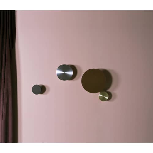 Applique Zenith Medium métal gris / LED - Ø 20 cm - ENOstudio - Anthracite - Acier inoxydable