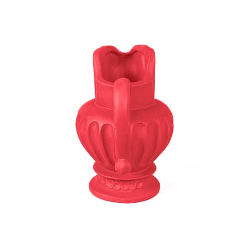 Carafe Magna Graecia céramique rose / H 28 cm - Seletti - Rose bougainvillier - Terre cuite