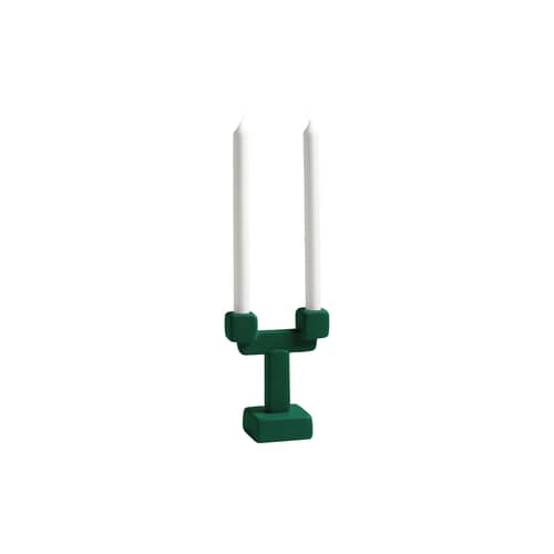 Chandelier Chunk Small métal vert - & klevering - Vert - Aluminium