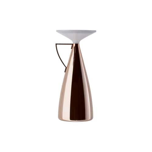 Lampe sans fil rechargeable Camomille LED cuivre / By Philippe Starck - Recyclé - Kartell - Cuivre métallisé - PMMA recyclé