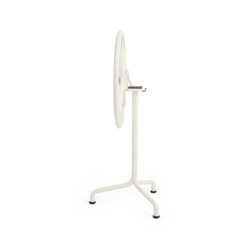 Runder Tisch Deville metall weiß / Ø 55 cm - Hay - Cremeweiß - 