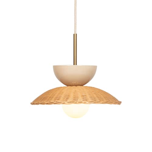 Suspension Arvin Vincent Sheppard / Rotin - Beige - Fibre végétale | Made In Design