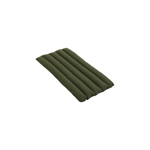 Accessoire / Coussin intégral Soft Quilted - Pour fauteuil bas Palissade avec dossier bas - Hay - Olive - Mousse polyuréthane, Tissu oléfine