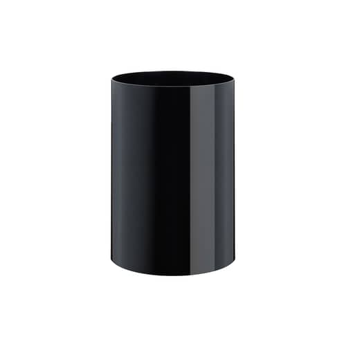 Corbeille à papier  plastique noir - Kartell - Noir opaque - Polypropylène recyclé