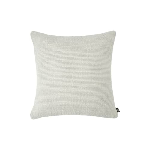 Coussin Thread bleu / 50 x 50 cm - Tissé main - Tom Dixon - Bleu & blanc - Coton, Laine