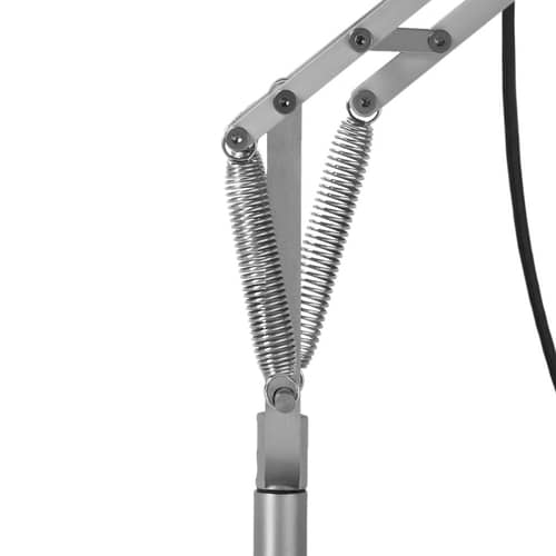Lampe de table Type 75 métal argent / H 66 cm / Réédition 1930\' - Anglepoise - Argent - Acier, Aluminium, Fonte