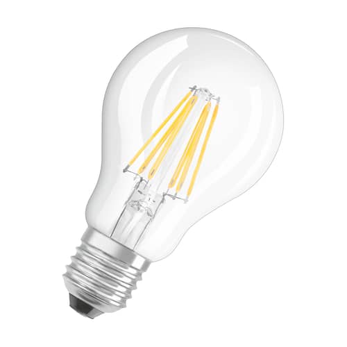 Classique A60 LED E27 dimmable bulb glass transparent Clear / 7W (= 60W) - Warm white - Osram - 60W (7W LED) / Transparent - Glass