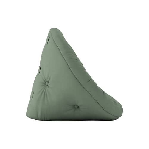 Fauteuil convertible enfant Mini Nido / Matelas-futon - KARUP DESIGN - Vert olive 756 - Coton, Fibres mélangées, Mousse