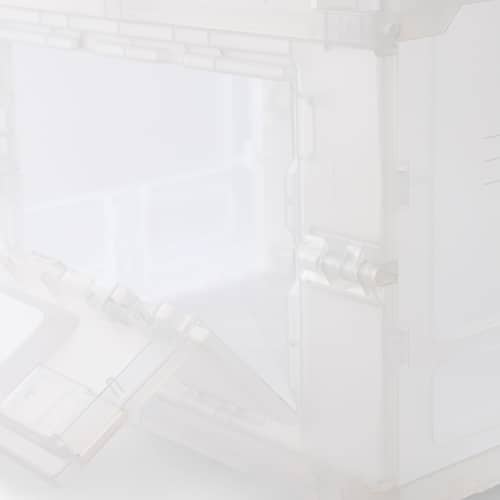 Scatola Blox Small materiale plastico trasparente / 36 x 26 x H 28,5 cm - STUDIO ABOUT - 36 x 26 x H 28,5 cm - Polipropilene
