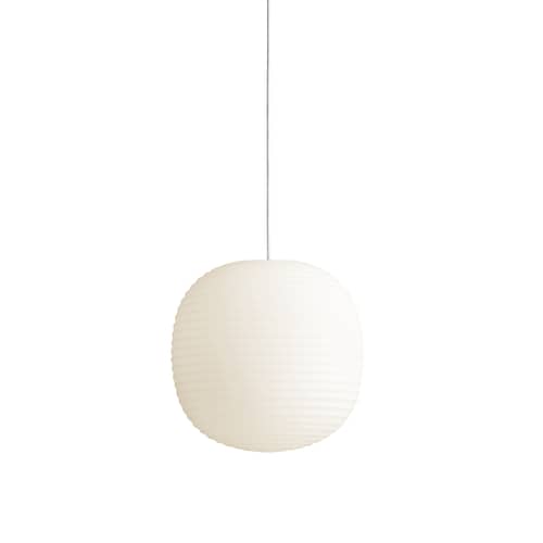 Suspension Lantern Medium / Ø 30 cm - NEW WORKS - Ø 30 cm - Verre dépoli strié