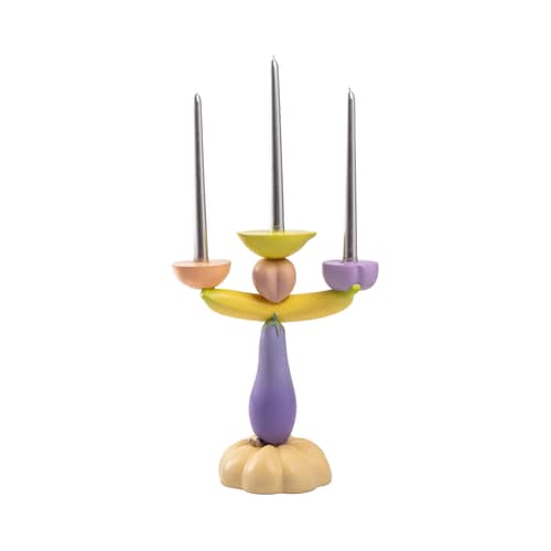 Chandelier Vitamin / Résine - Seletti - Aubergine - Résine