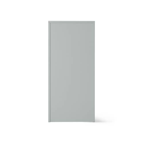 Commode Chest of drawers bois bleu / Chiffonnier 6 tiroirs - L 45 x P 40,5 x H 97,5 cm - HK LIVING - Gris bleuté - MDF laqué