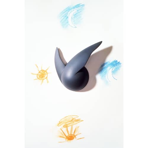 Wall clock Walter Wayle II Alessi / Philippe Starck, 1988 - Black