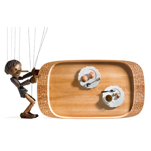 Set de 2 cuillères pour œuf à la coque Dressed - Alessi - Inox - Acier inoxydable