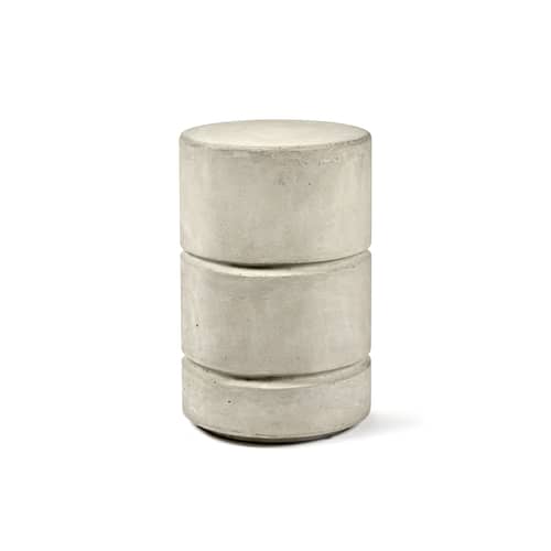 Beistelltisch Marie stein grau / Hocker - Beton - Serax - Grau - Beton