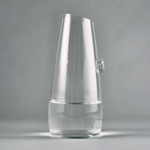 Caraffa Out of Lines Medium vetro trasparente / 1,47 L - Serax - Trasparente - Vetro soffiato a bocca