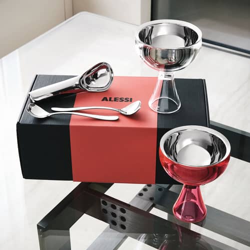 Coffret Alessi & Ice Cream / Set 5 pièces - Alessi - Multicolore - Acier inoxydable, PMMA