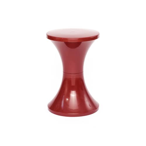 Tabouret Tam Tam Pop / Réédition 1968 - Exclusivité - Stamp Edition - Bordeaux - Polypropylène