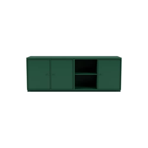Buffet Save bois vert / L 139.2 x P 38 x H 51 cm - MONTANA - Pine 136 - MDF laqué