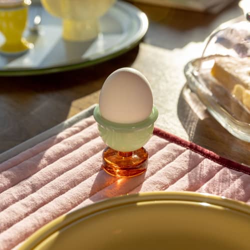 Set de 2 coquetiers Cantine verre - & klevering - Ambre - Verre borosilicaté