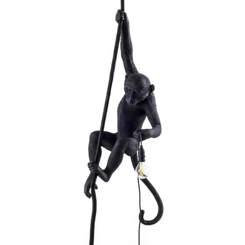 Sospensione Monkey Hanging / Outdoor - H 80 cm - Appendere - Resina