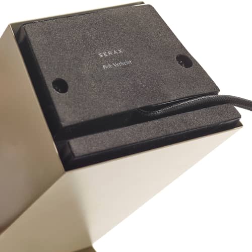 Lampada da tavolo Nizou metallo beige - Serax - Sabbia - Acciaio termolaccato