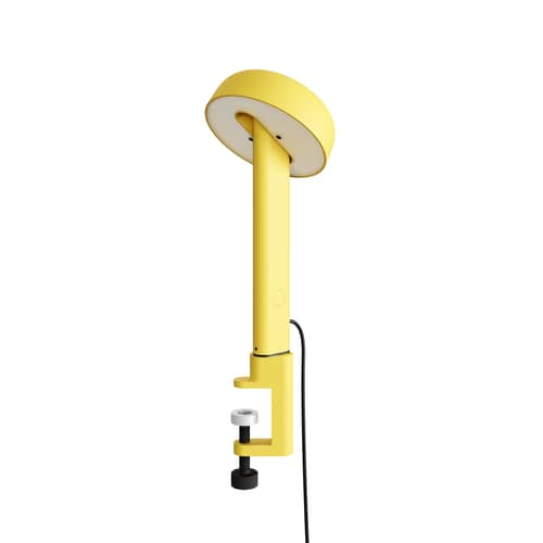 Lampada da tavolo NOD LED metallo giallo / Base morsetto - Metallo / H 34 cm - TIPTOE - Giallo di Napoli - Acciaio, Alluminio