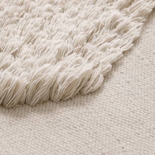 Tapis d\'extérieur Norte / 210 x 220 cm - Plastique post-consommation recyclé - Ferm Living - Naturel -  PET recyclé
