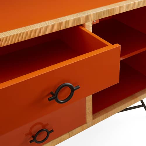 orange lacquer dresser happiness, orange dresser, citrus crush, orange dreams, 1960s, mod, preppy furniture, 1970s, boho, vintage vibes, love, dresser, nj nyc