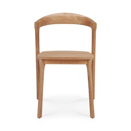 Sedia Bok Outdoor legno naturale / Teck - Ethnicraft - Teck - Teak massello
