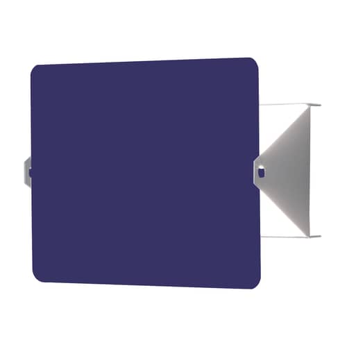 Applique  metallo blu con alette orientabili LED /Charlotte Perriand, 1962 - Nemo - Blu - alluminio verniciato, metallo verniciato