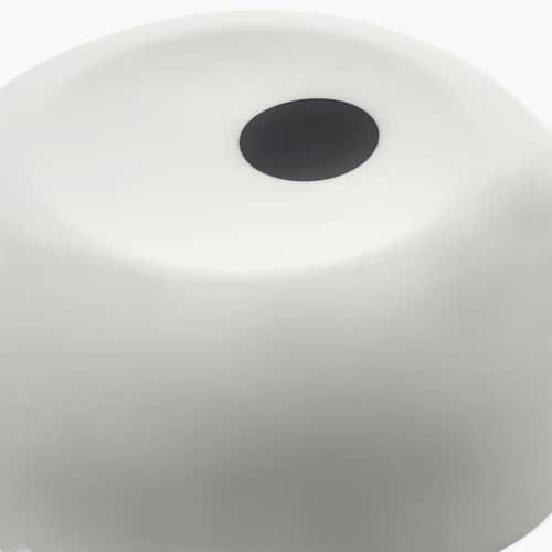 Lampe de table Céline n°2 / Ø 20 x H 21 cm - Serax - N°2 / Noir & blanc - Grès émaillé, Porcelaine