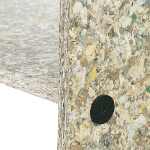 Regal Pap High corian bunt / B 83 x H 162 cm - Recycelte Verpackungen - Normann Copenhagen - Regal / H 162 cm - Thermolackiertes Metall