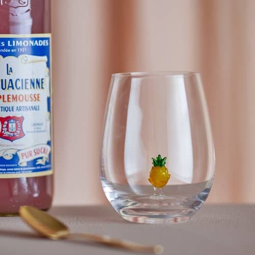 Set de 4 verres Misa - Bloomingville - Figurines été - Verre soufflé bouche