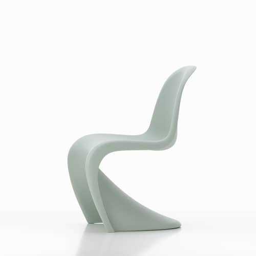 Chaise enfant Panton Junior plastique vert / By Verner Panton, 1959 - Vitra - Menthe douce - Polypropylène teinté