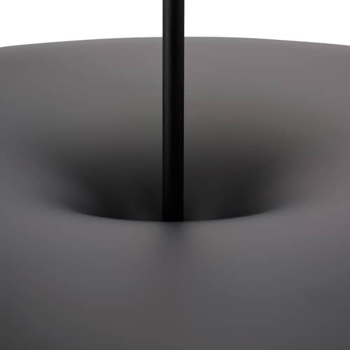 Suspension Kantarell LED métal noir / Ø 55 cm - NEW WORKS - Noir - Acier, Aluminium